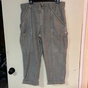 KHAKI CAPRIS BY ANTHROPOLOGIE